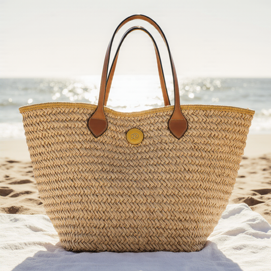 Riviera Straw Tote
